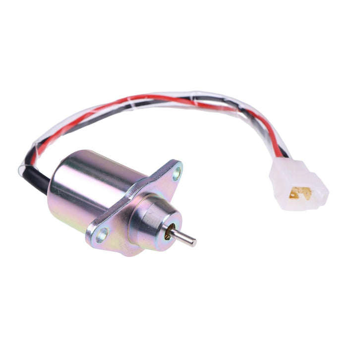 DURAFORCE 12V Fuel Shutoff Solenoid 2503531 7018116 for Yanmar Cummins Excavator JLG