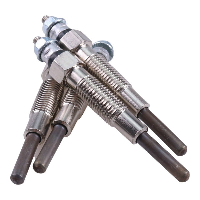 DURAFORCE 4Pcs Glow Plug 5606-665-7300-0 MM409510 for Bolens G152 G174 Iseki TX1300 TL2100