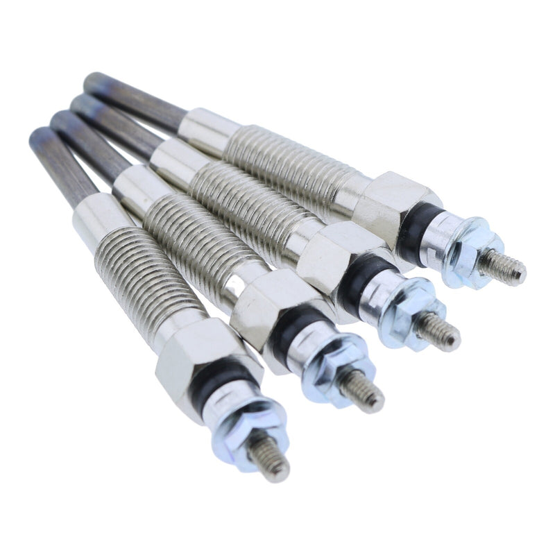 DURAFORCE 4Pcs Glow Plug 5606-665-7300-0 MM409510 for Bolens G152 G174 Iseki TX1300 TL2100