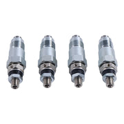 DURAFORCE 4Pcs Fuel Injectors 093500-1800 093500-1810 23600-56011 for Toyota 2B 2J 2H