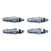DURAFORCE 4Pcs Fuel Injectors 093500-1800 093500-1810 23600-56011 for Toyota 2B 2J 2H