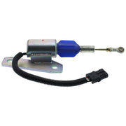 DURAFORCE 24V Fuel Stop Solenoid 3991625 5267132 for Cummins 6BT 5.9L Engine 3-Pin Plug