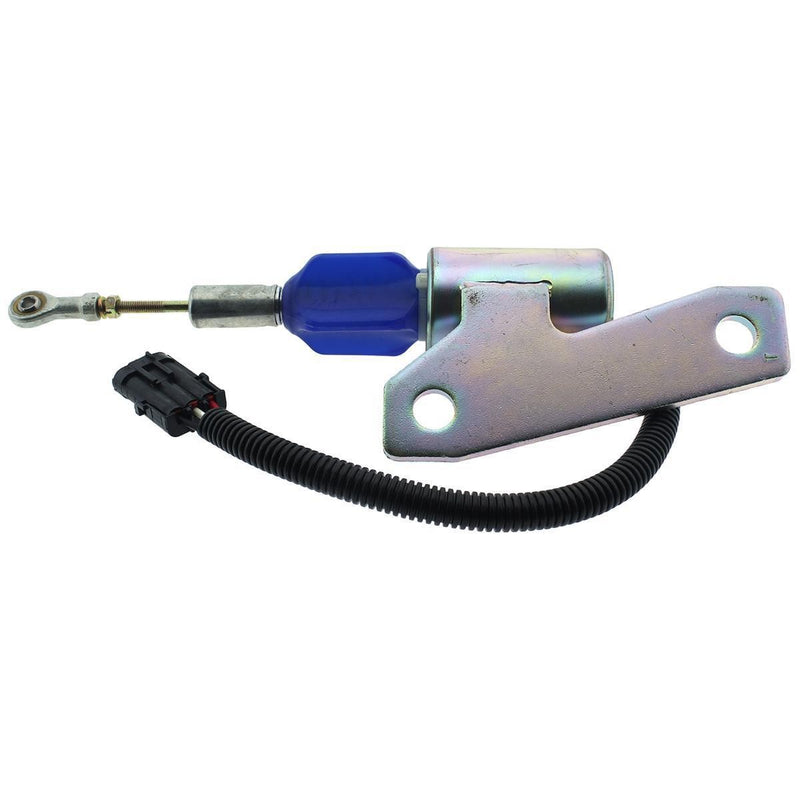 DURAFORCE 24V Fuel Stop Solenoid 3991625 5267132 for Cummins 6BT 5.9L Engine 3-Pin Plug