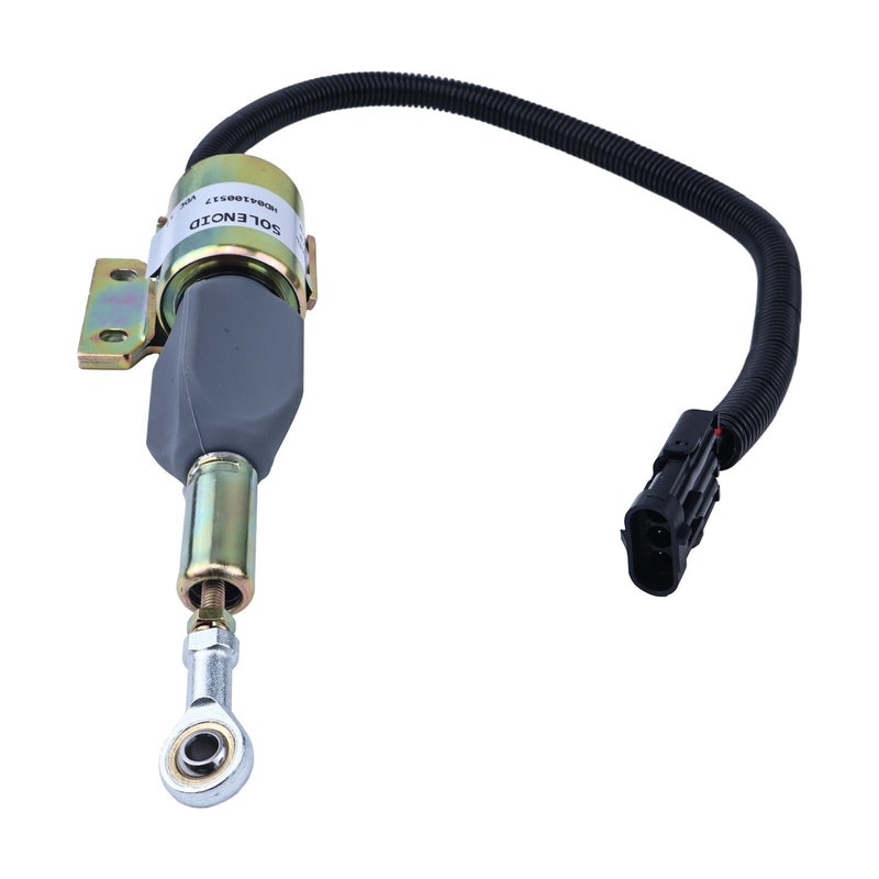 DURAFORCE Fuel Shut Off Solenoid SA-4755-12 3935431 3935429 for Cummins 6BT 5.9L Engine