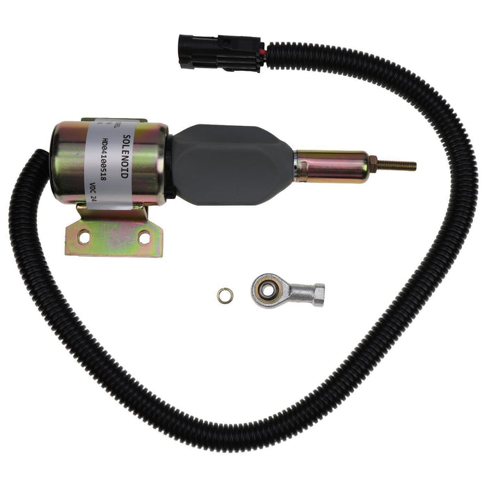 DURAFORCE 24V Stop Solenoid 3935430 3935432 3939703 for Cummins 6CT 5.9L 4BT 6BT N14