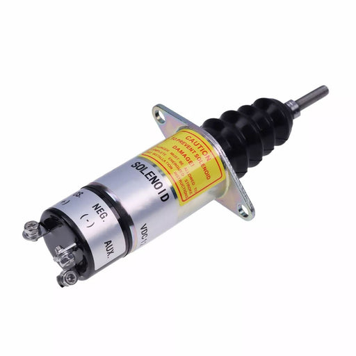 DURAFORCE 12V Stop Solenoid 307-2758 for Miller Welders AEAD 200LE ONAN P216G P218G