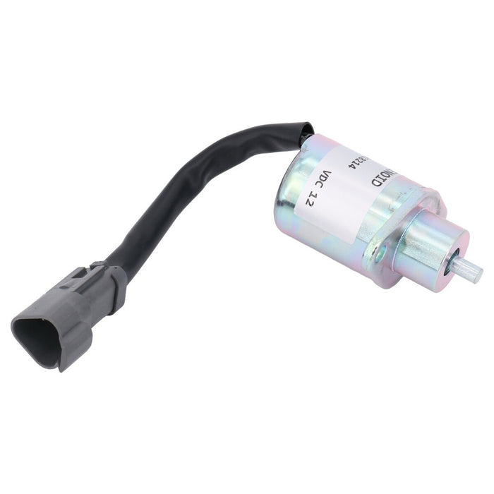 DURAFORCE 12V Fuel Shut Off Solenoid 2848A278 for Perkins CAT 246 Skid Steer Engine