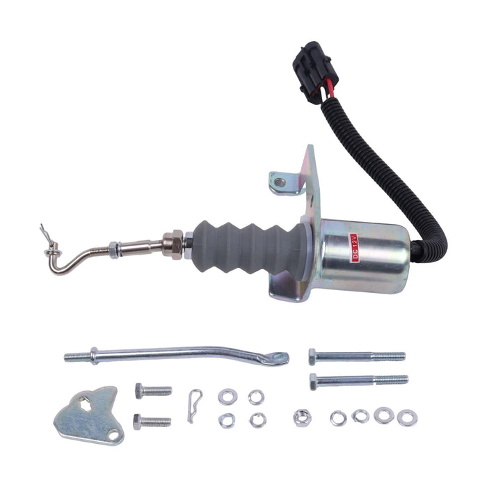 DURAFORCE 12V Shut Off Stop Solenoid 1751ES SA-3799-12 for Deutz F3L912W Bosch RSV