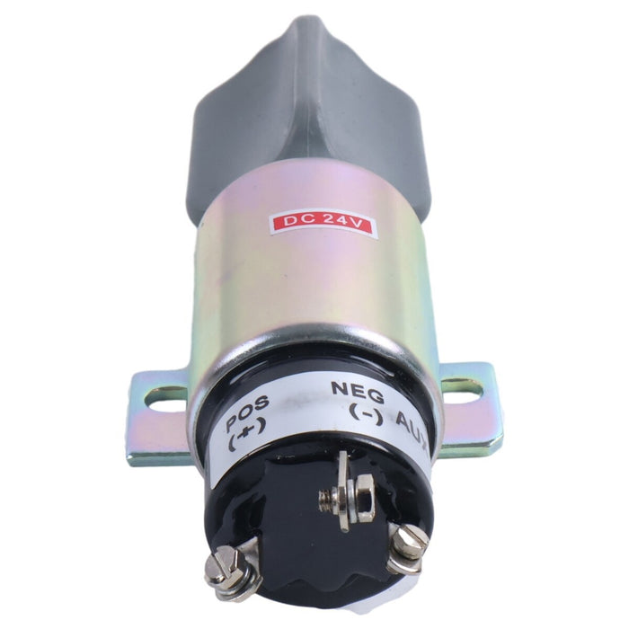 DURAFORCE 24V Stop Shut Off Solenoid 3864274 SA-3766T For Cummins Engine 1751-24E7U1B1S5A