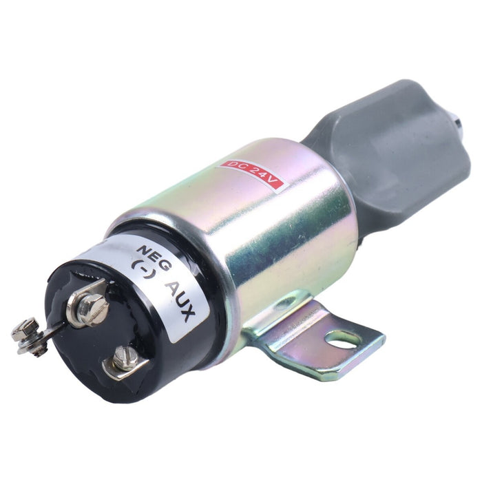 DURAFORCE 24V Stop Shut Off Solenoid 3864274 SA-3766T For Cummins Engine 1751-24E7U1B1S5A