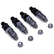 DURAFORCE 4X Fuel Injectors 16454-53903 16454-53900 for Kubota V2203 V2003 D1703 Engine