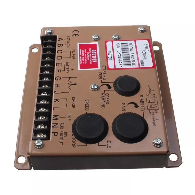 DURAFORCE ESD5500E Electronic Engine Speed Controller Governor for 12/24V Generator Genset