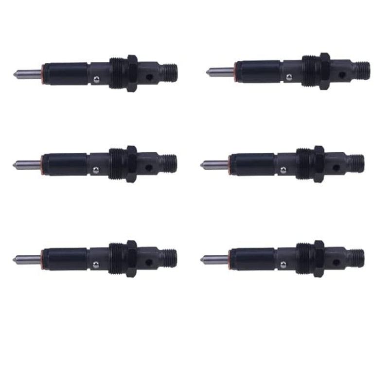 DURAFORCE 6X Fuel Injectors 3897596 3802818 for Cummins 12V 6BTA B6.7 ISB QSB 350hp