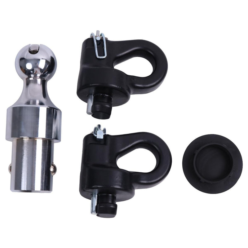 DURAFORCE 60692 Puck System Gooseneck Hitch Ball Kit for Chevy Ford F250 F350 F450