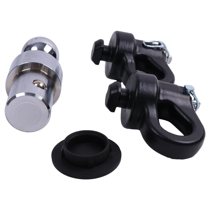 DURAFORCE 60692 Puck System Gooseneck Hitch Ball Kit for Chevy Ford F250 F350 F450