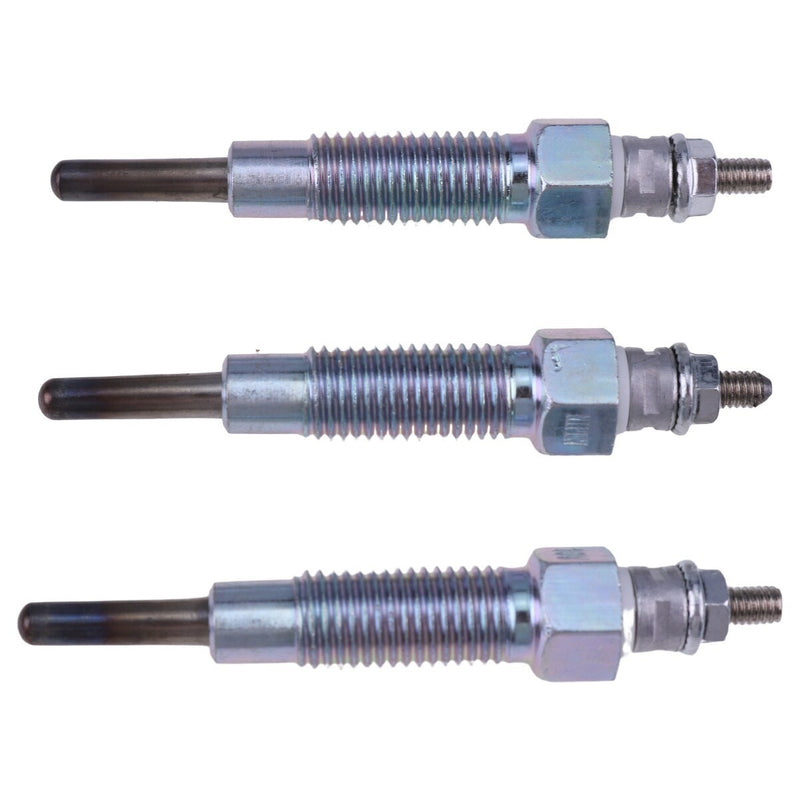 DURAFORCE 3P Glow Plugs 8-97106549-4 for Isuzu 4LE1 3LD1 Hitachi EX29 Generator Excavator