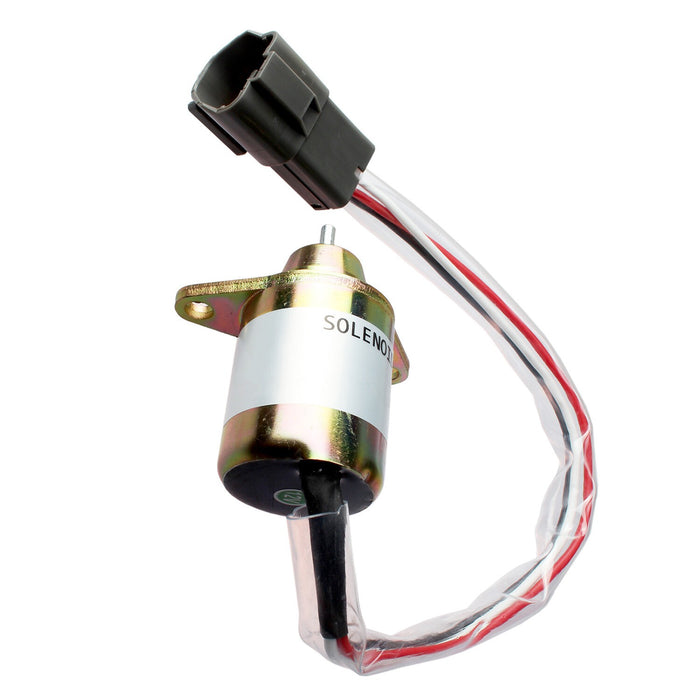 DURAFORCE 12V Fuel Stop Solenoid M810324 for John Deere 4200-4710 Tractors