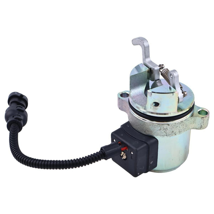 DURAFORCE 12V Fuel Shut Off Solenoid 2904956 for Volvo L30B L32 L35 ZL30 Models