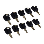 DURAFORCE 10x CAT Ignition Keys 5P8500 for Caterpillar Excavator Skidsteer Heavy Equipment