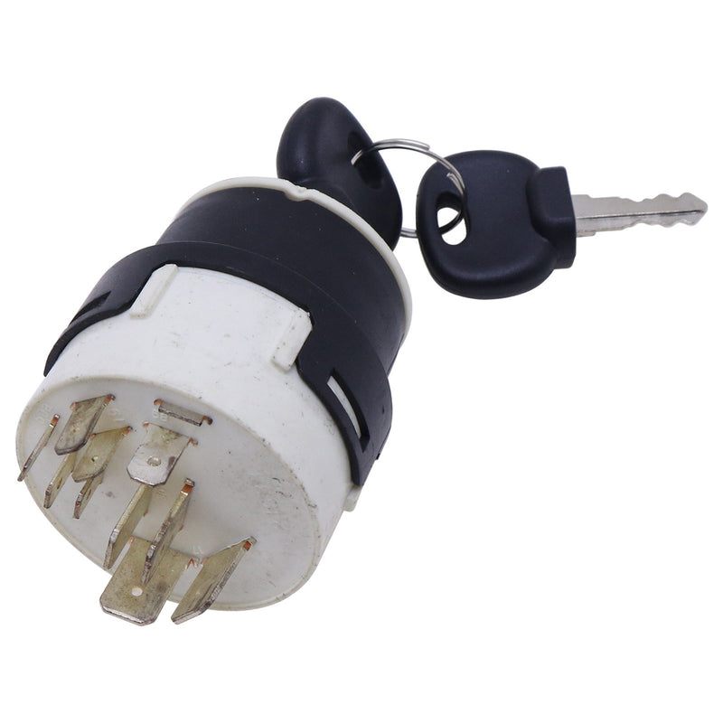 DURAFORCE Ignition Switch 1987424C1 for Case Tractors 385 485 495 540 685 743 3210 4230