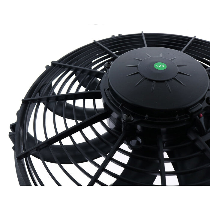 DURAFORCE 12V Low Profile 12" Cooling Fan VA10-AP9/C-25A for Spal 30100375