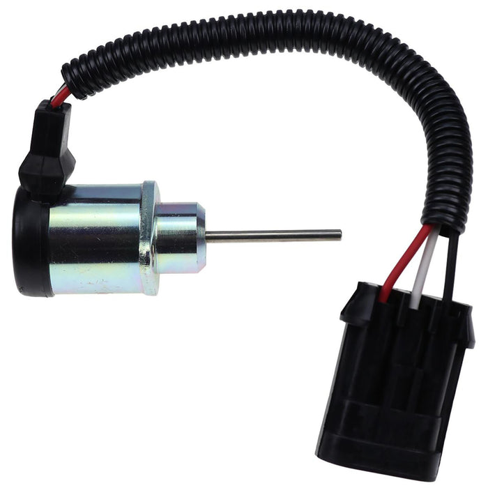 DURAFORCE 12V Fuel Shutoff Solenoid 1G925-60011 for Kubota V2203 V2403 Bobcat S185