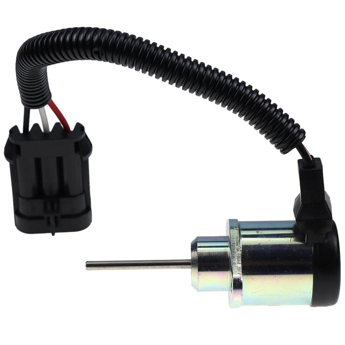 DURAFORCE 12V Fuel Shutoff Solenoid 1G925-60011 for Kubota V2203 V2403 Bobcat S185