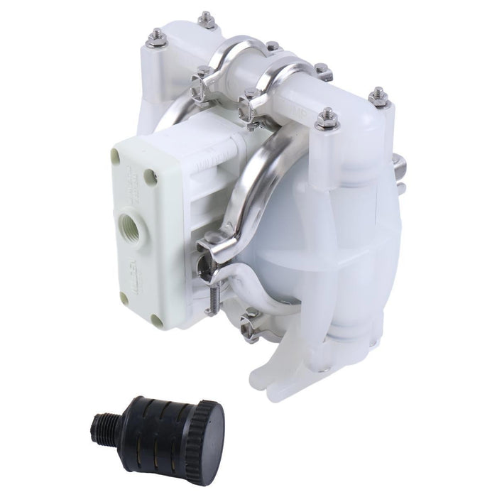 DURAFORCE 1/2" Air Operated Double Diaphragm Pump 01-2654 for Wilden P1/PPPPP/TNU/TF