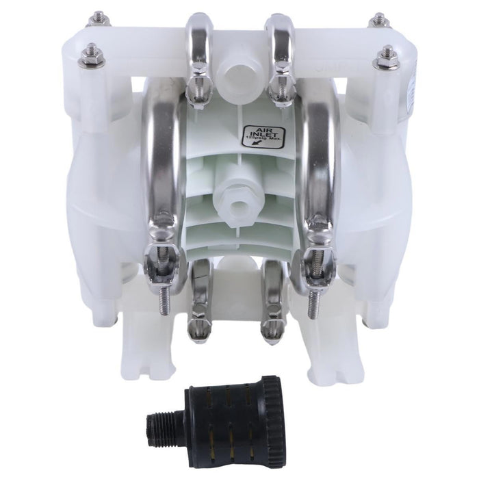 DURAFORCE 1/2" Air Operated Double Diaphragm Pump 01-2654 for Wilden P1/PPPPP/TNU/TF