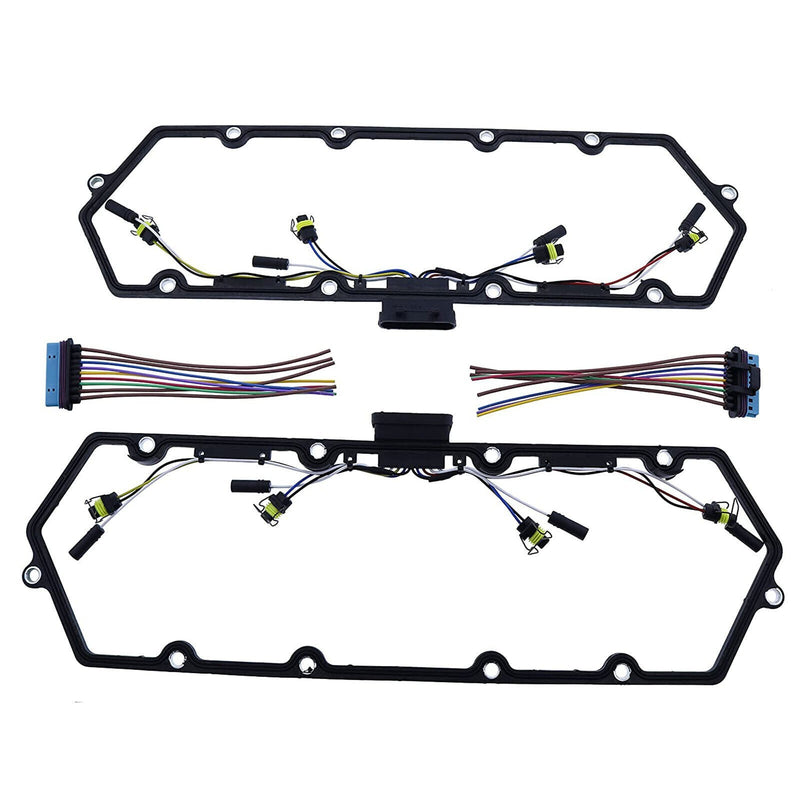 DURAFORCE Ford 7.3L V8 Diesel Valve Cover Gaskets Harness F81Z-6584-AA 1998-2003