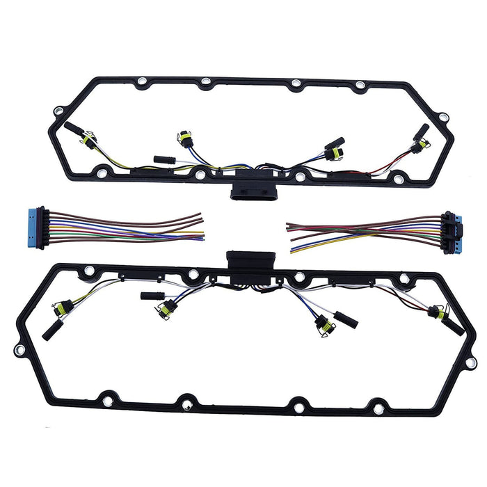 DURAFORCE Ford 7.3L V8 Diesel Valve Cover Gaskets Harness F81Z-6584-AA 1998-2003