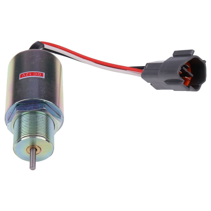 DURAFORCE 12V Fuel Shutoff Solenoid SA-3725-12 for Mitsubishi L3E L3E2 S3L2 S4L Volvo EC13