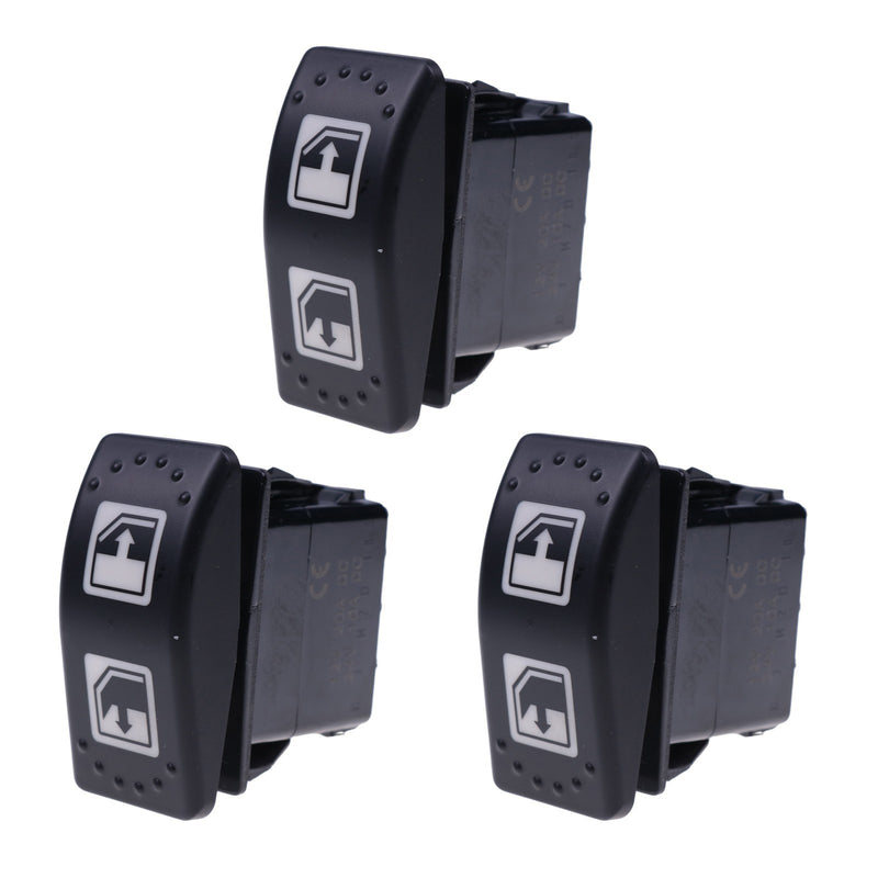 DURAFORCE 3P Left Hand Power Window Switch for CanAm Defender Pro Max HD 710004979
