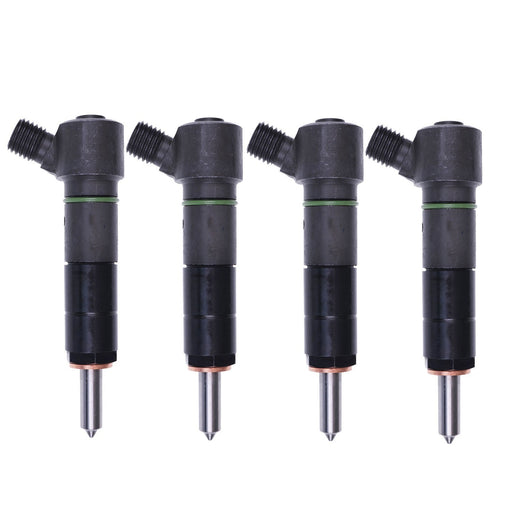 DURAFORCE 4X Fuel Injector SE501962 RE529390B for John Deere 318D 319D 320D 323D 304J 324J