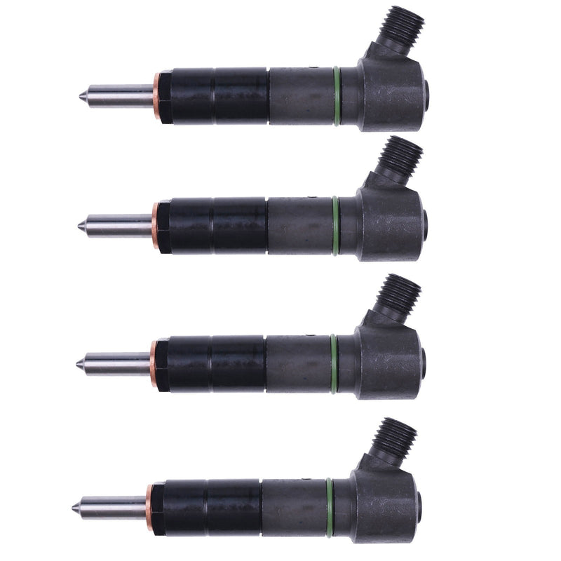DURAFORCE 4X Fuel Injector SE501962 RE529390B for John Deere 318D 319D 320D 323D 304J 324J