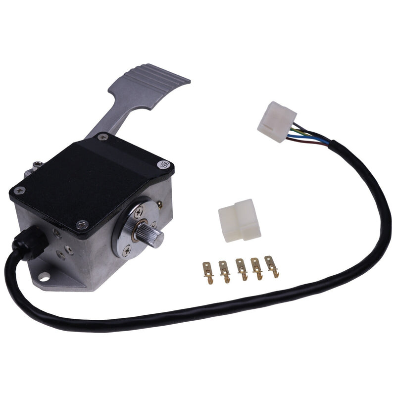 DURAFORCE 0-5K Throttle Foot Pedal EFP713-0502 5-Wire Curtis EV Golf Cart Forklift