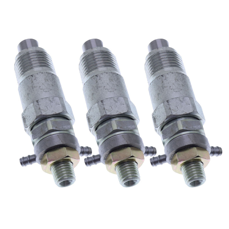 DURAFORCE 3X Fuel Injectors for Kubota D750 D850 D950 D1302 D1402 V1702 V1902 Engine