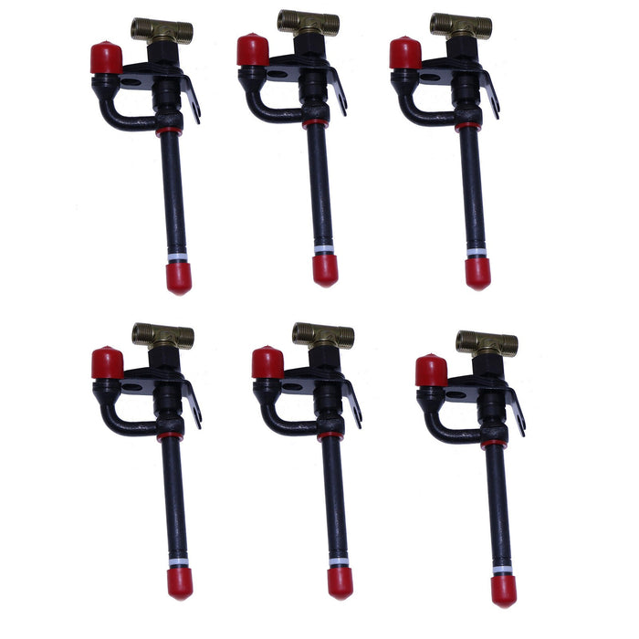 DURAFORCE 6Pcs Fuel Injector RE36939 SE500818 for John Deere 5400 6200 6300 6400 6500