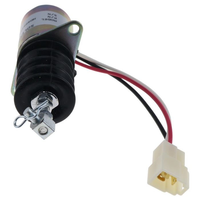 DURAFORCE 12V Fuel Shutoff Solenoid AM882277 for John Deere 670 770 870 970 Tractors