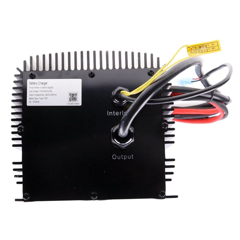 DURAFORCE 24V 25A Battery Charger for SkyJack Scissor Lift Model 105739 96211