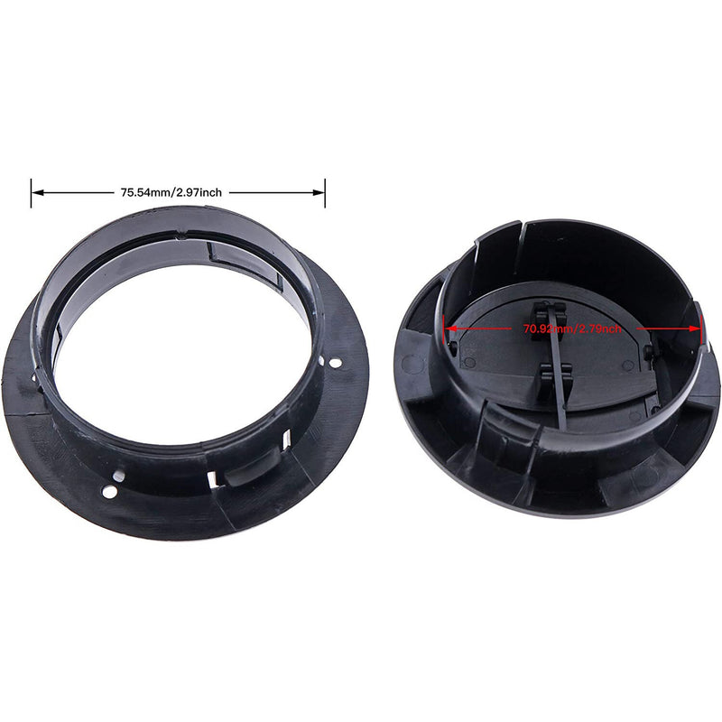 DURAFORCE 4x Vent Cover 6674231 for Bobcat 753 763 773 863 873 A300 S130 S150 S160