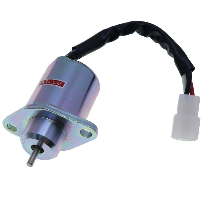 DURAFORCE 12V Shutoff Solenoid 6680532 for Bobcat B100 B200 B250 Loader Replacement