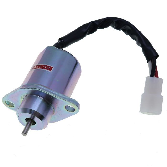 DURAFORCE 12V Shutoff Solenoid 6680532 for Bobcat B100 B200 B250 Loader Replacement