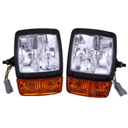 DURAFORCE Volvo Loader Headlamps LH & RH 11170059 11170060 for L90E L70E L60E L110E