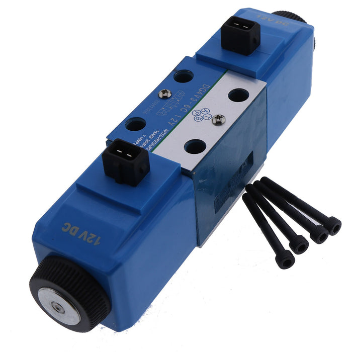 DURAFORCE 12V Hydraulic Solenoid Directional Valve 02-332169 for Eaton Vickers