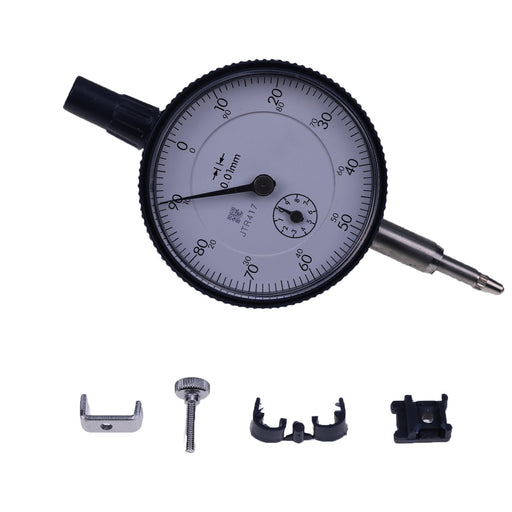 DURAFORCE 2046S Dial Indicator 0-10mm Range 0.01mm Accuracy 8mm Stem Lug Back Series 2