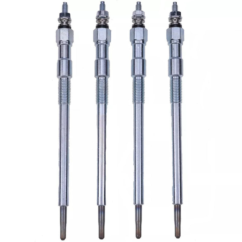 DURAFORCE 4x Glow Plugs 7008447 7008500 for Bobcat S630 S650 T630 T650 Kubota V3307