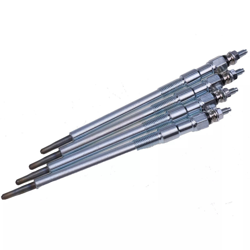 DURAFORCE 4x Glow Plugs 7008447 7008500 for Bobcat S630 S650 T630 T650 Kubota V3307
