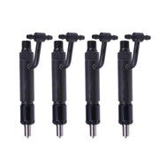 DURAFORCE 4Pcs Fuel Injector AT110750 729503-53100 for Komatsu 4D84E 4TNE88 Yanmar