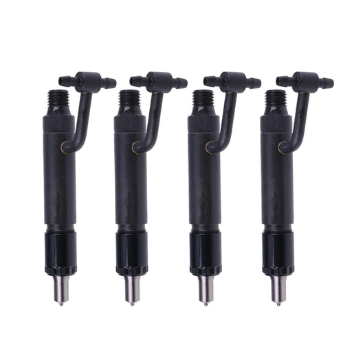 DURAFORCE 4Pcs Fuel Injector AT110750 729503-53100 for Komatsu 4D84E 4TNE88 Yanmar